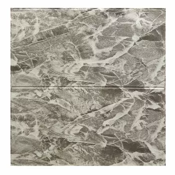 Панель самоклеящаяся вспененный полиэтилен 700х700х3 мм Grace серый мрамор 0,49 кв.м