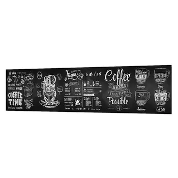 Панель стеновая АБС пластик для кухни 3000х600х1,3 мм кофе тайм