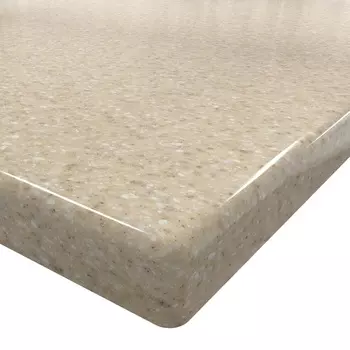 Панель стеновая для кухни искусственный камень 1800х600х12 мм gold