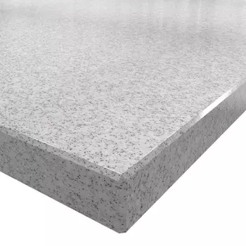 Панель стеновая для кухни искусственный камень с фаской 3000х600х12 мм grey