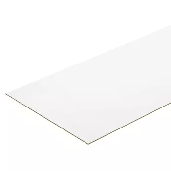 Панель стеновая МДФ для кухни 3000х600х4,5 мм белый кристалл