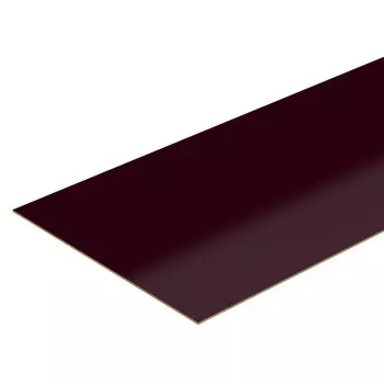 Панель стеновая МДФ для кухни 3000х600х5 мм баклажан