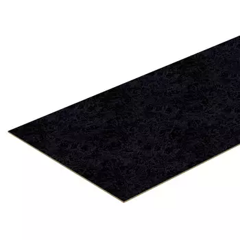 Панель стеновая МДФ для кухни 3000х600х5 мм черный винтаж