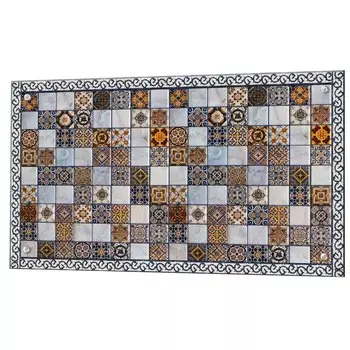 Панель стеновая закаленное стекло для кухни 900х500х4 мм турецкая плитка