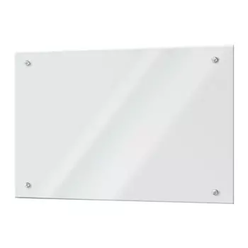 Панель стеновая закаленное стекло для кухни 900х600х4 мм прозрачная