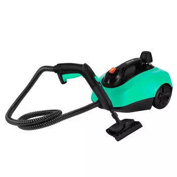 Пароочиститель Kitfort КТ-9137-2 черно-зеленый