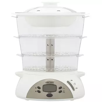 Пароварка электрическая Krona Dampfgarer 900W 900 Вт 12 л