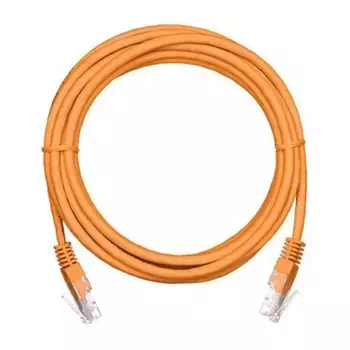 Патч-корд компьютерный UTP CAT5e 4х2х0,511 мм PVC Ripo Plus оранжевый (1,5 м)