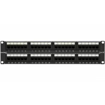 Патч-панель неэкранированная DKC 2U 19 дюйм RJ45 CAT5е 48 портов (RN5PPU242)