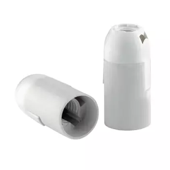 Патрон для лампы Е14 Duwi ПВХ 60 Вт IP20 подвесной белый (24522 3)