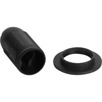 Патрон для лампы E14 Dwi ПВХ 60 Вт IP20 люстровый черный (24525 4)