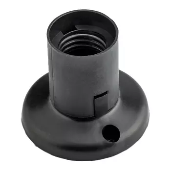 Патрон для лампы Е27 Dwi ПВХ 60 Вт IP20 потолочный черный (24540 7)