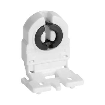 Патрон для лампы G13 Duwi ПВХ 60 Вт IP20 втычной стоечный белый (24661 9)