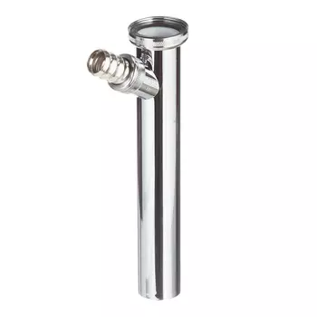 Патрубок выдвижной VIEGA 103033 1 1/4" с соединением для подключения бытовой техники 3/4 " хром пластик