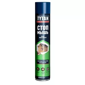 Пена монтажная бытовая Tytan Professional Стоп Мышь летняя 750 мл
