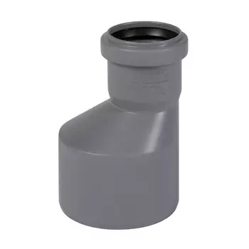Переходник Ostendorf HTR d90х50 мм пластиковый эксцентрический для внутренней канализации (114720)