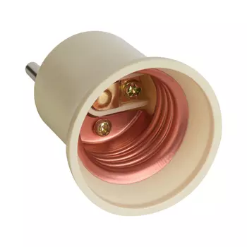 Переходник розеточный для ламп Е27 Duwi IP20 (24637 4)