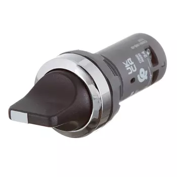 Переключатель 45 градусов ABB C2SS1-30B-20 220 В 2NO 2P с фиксацией черный (1SFA619200R3026)