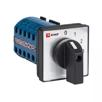 Переключатель кулачковый EKF PROxima ПК-1-101 25А 230 В 1NO IP20 4P черный (pk-1-101-25)