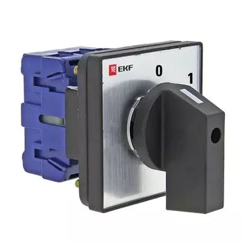 Переключатель кулачковый EKF PROxima ПК-1-13 10А 230 В 3NO IP20 2P черный (pk-1-13-10)