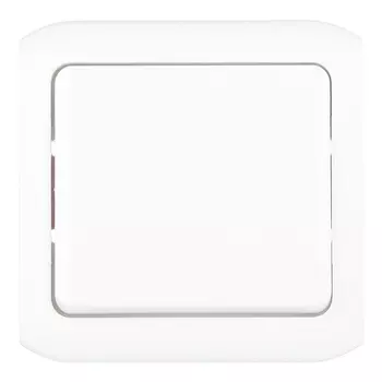 Переключатель Legrand Quteo одноклавишный накладной белый (782304)