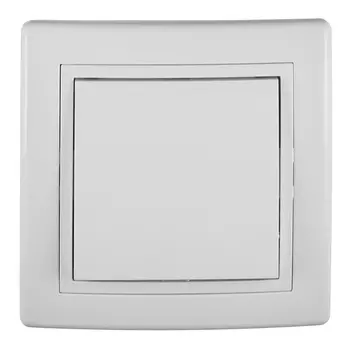 Переключатель с рамкой Aling-conel 6052.000 одноклавишный скрытая установка белый