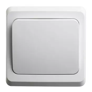 Переключатель Systeme Electric Этюд одноклавишный встраиваемый белый (BC10-004B)