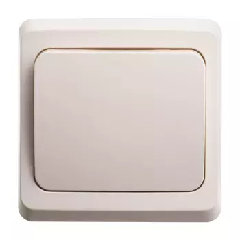 Переключатель Systeme Electric Этюд одноклавишный встраиваемый бежевый (BC10-004K)