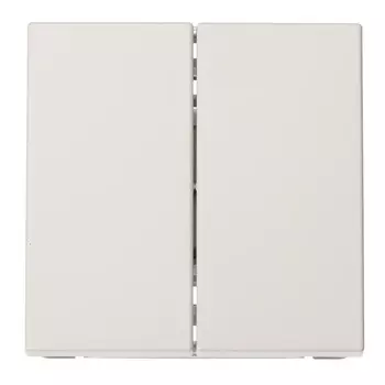 Переключатель Systeme Electric ArtGallery двухклавишный встраиваемый песочный (GAL001265)