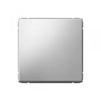 Переключатель Systeme Electric ArtGallery одноклавишный встраиваемый алюминий (GAL000361)