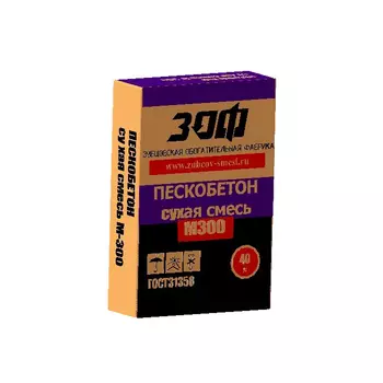 Пескобетон (ЦПС) М300 ЗОФ 40 кг