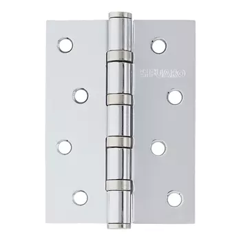 Петля Fuaro карточная универсальная неразъемная 100х75 мм хром