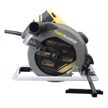 Пила дисковая электрическая Hanskonner HCS50190 1800 Вт 190 мм