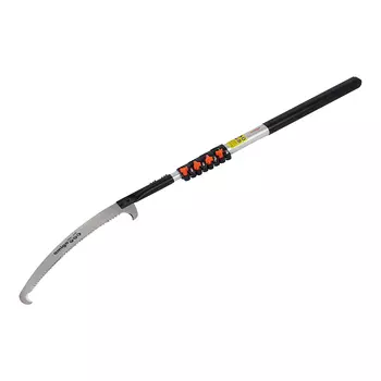 Пила садовая Amigo (76111) телескопическая обрезиненная рукоятка лезвие 400 мм 3D зуб