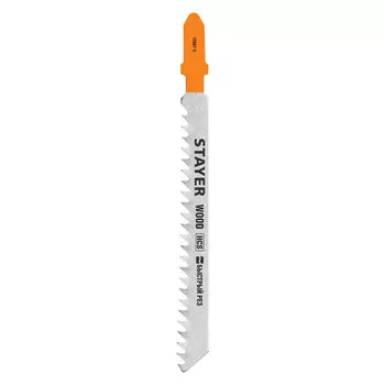 Пилки для лобзика Stayer T111C (15987-3_z02) по дереву L75 мм прямой рез (2 шт.)