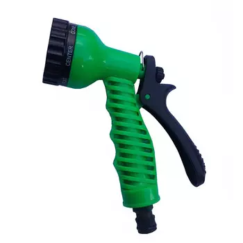 Пистолет для полива Инструм-Агро Оазис эконом пластиковый с отсекателем 7 режимов (012605)