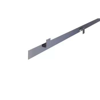 Планка Т-образная серая 600х14х9 мм Slotex
