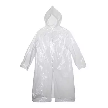 Плащ влагозащитный унисекс ПВД Garden Show 48-50 (L) рост 170-176 см прозрачный (466629)