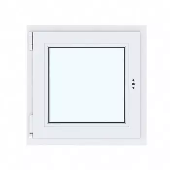 Пластиковое окно VEKA WHS 60 900х900 мм 1 створка левая поворотно-откидная однокамерное