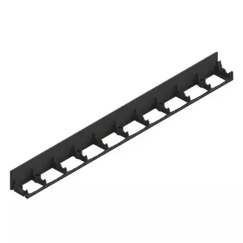 Пластиковый бордюр Standartpark 0,8х1 м черный