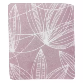 Плед 180х200 см Belezza Gardenia микрофибра розовый