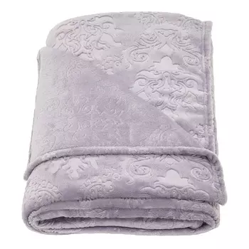 Плед 200х220 см Belezza Кристалл микрофибра фиолетовый