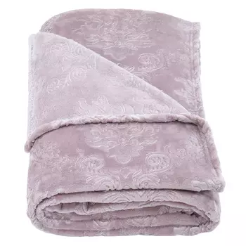 Плед 200х220 см Belezza Кристалл микрофибра розовый