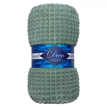 Плед 200х220 см TexRepublic микрофибра зеленый