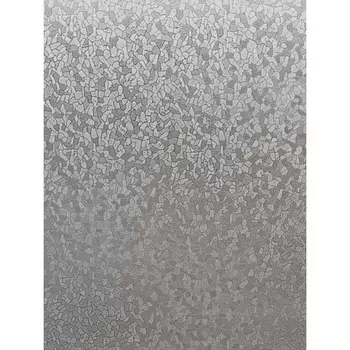 Пленка самоклеящаяся декоративная для окон витражная прозрачная льдинки 0,45х2 м Deluxe