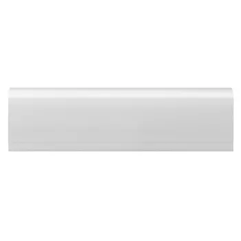 Плинтус экополимер Decomaster 50х15х2000 мм белый (A038)