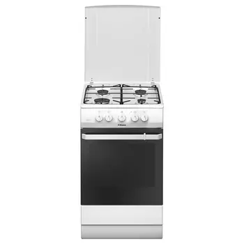 Плита газовая Hansa FCGW510009 4 конфорки белая