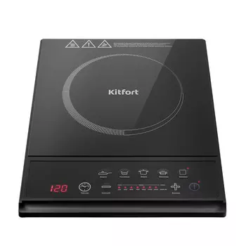 Плита индукционная Kitfort КТ-114 1 конфорка черная