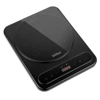 Плита индукционная Kitfort КТ-163 1 конфорка черная