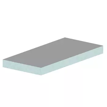 Плита теплоизоляционная Teplofom+ 100х600х1250 мм с односторонним полимерцементным слоем (5 шт.)